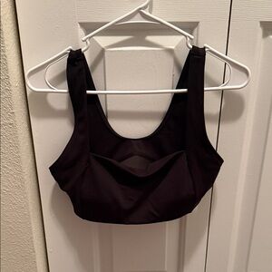 PINK Victoria's Secret Black Sports Bra